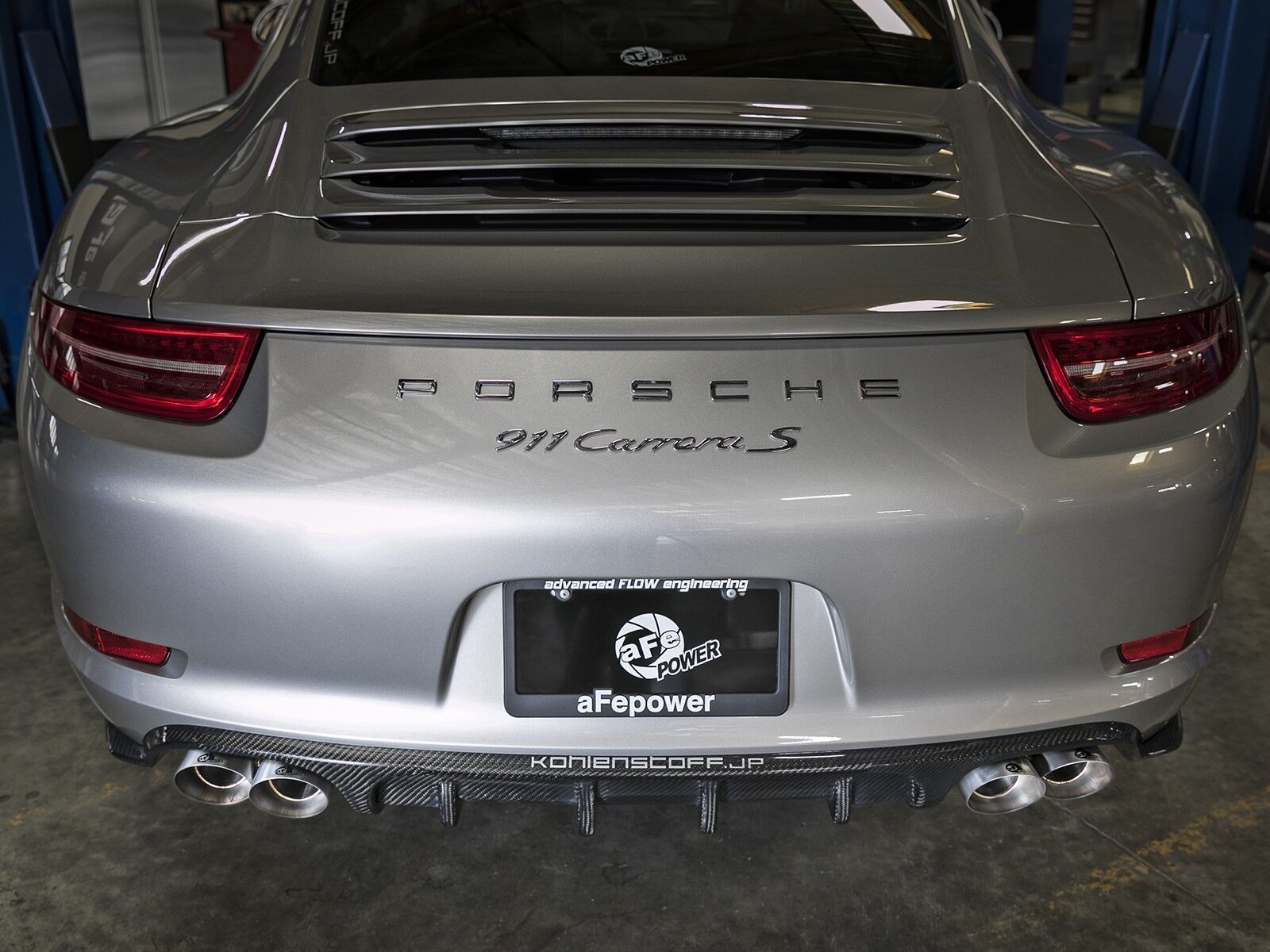 2012-2016 Porsche 911 Carrera S 991 H6 3.8L MACH Force-Xp 3-1/2" 304 Stainless Steel Exhaust Tip