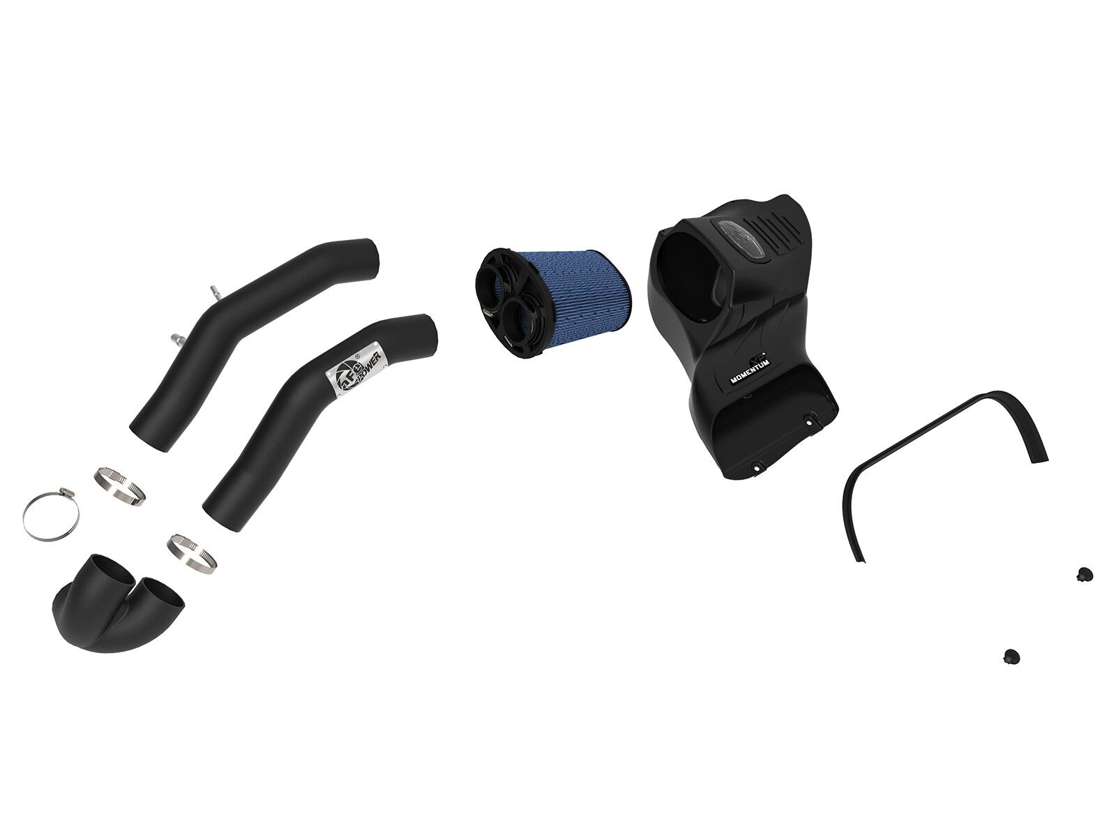 2015-2019 Ford F-150 V8 5.0L Momentum XP Cold Air Intake System - Black w/Pro 5R Filter Media