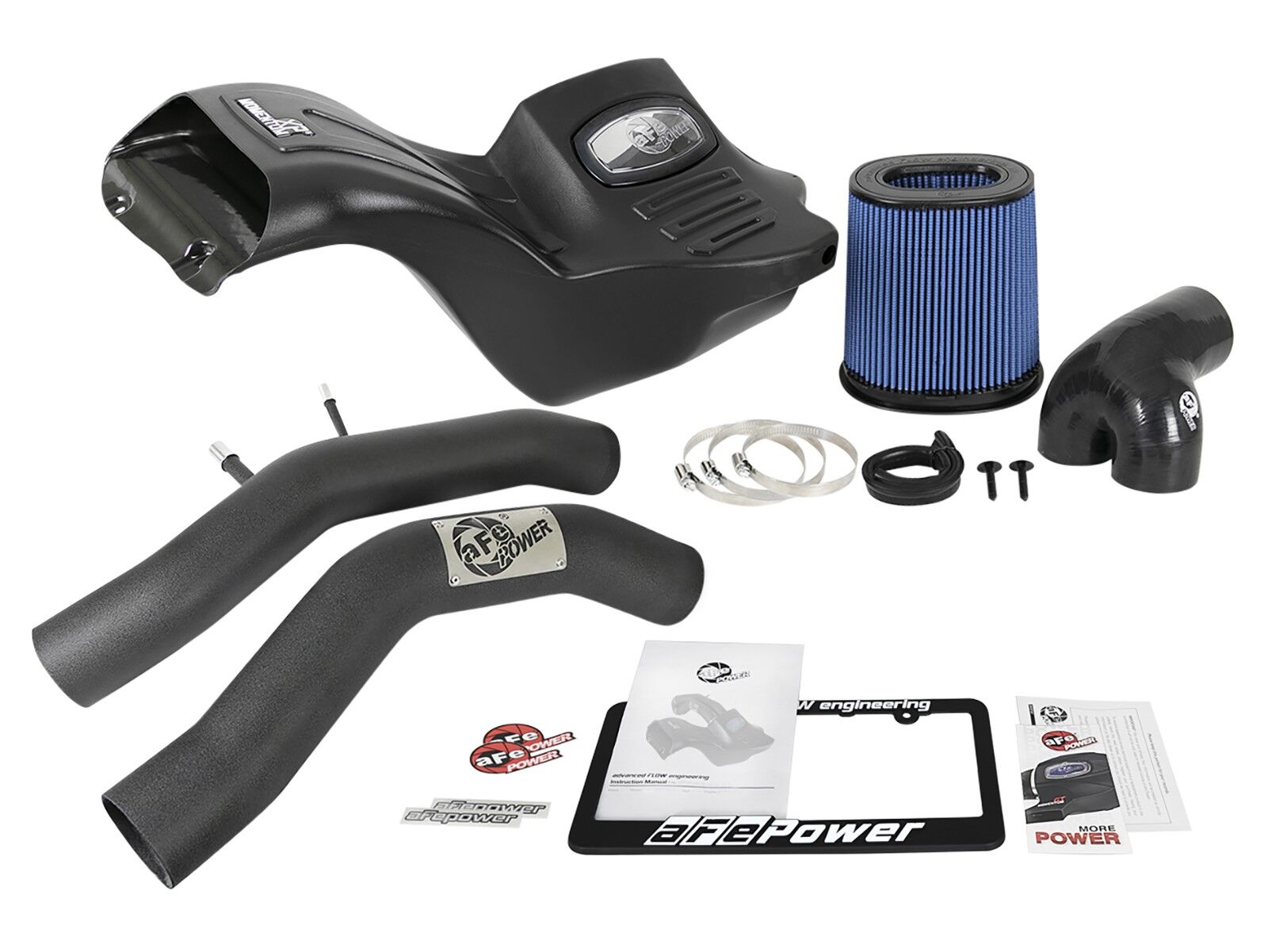 2015-2019 Ford F-150 V8 5.0L Momentum XP Cold Air Intake System - Black w/Pro 5R Filter Media