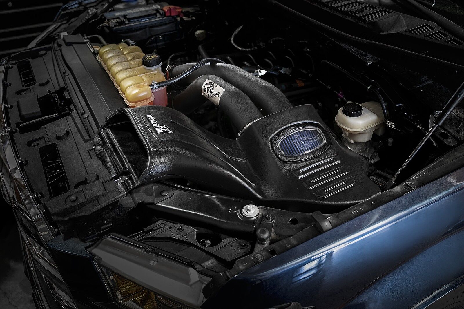 2015-2019 Ford F-150 V8 5.0L Momentum XP Cold Air Intake System - Black w/Pro 5R Filter Media