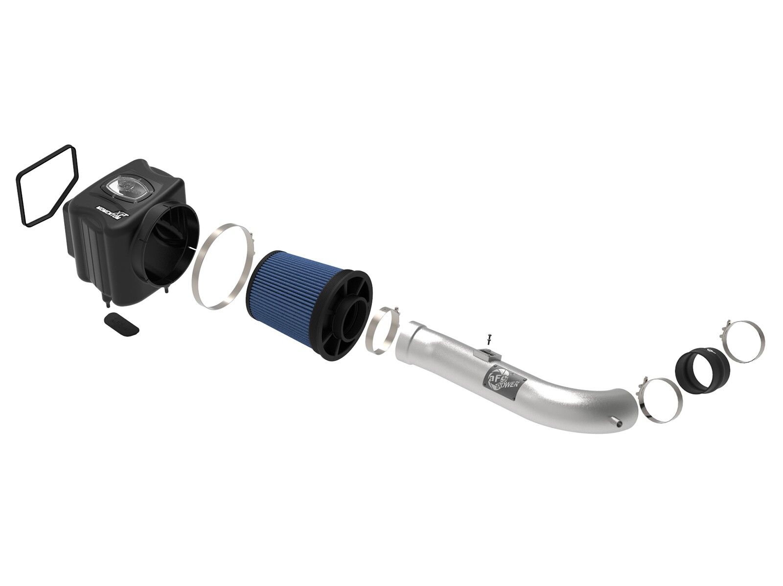2015-2019 GMC Yukon XL V8 5.3L Momentum XP Cold Air Intake System - Brushed w/Pro 5R Filter Media