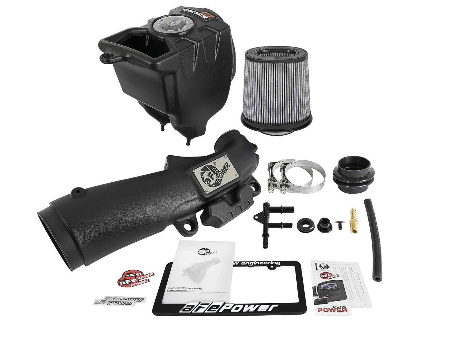 2018-2019 Jeep Wrangler Turbo JL 2.0L Momentum GT Cold Air Intake System w/Pro DRY S Filter Media