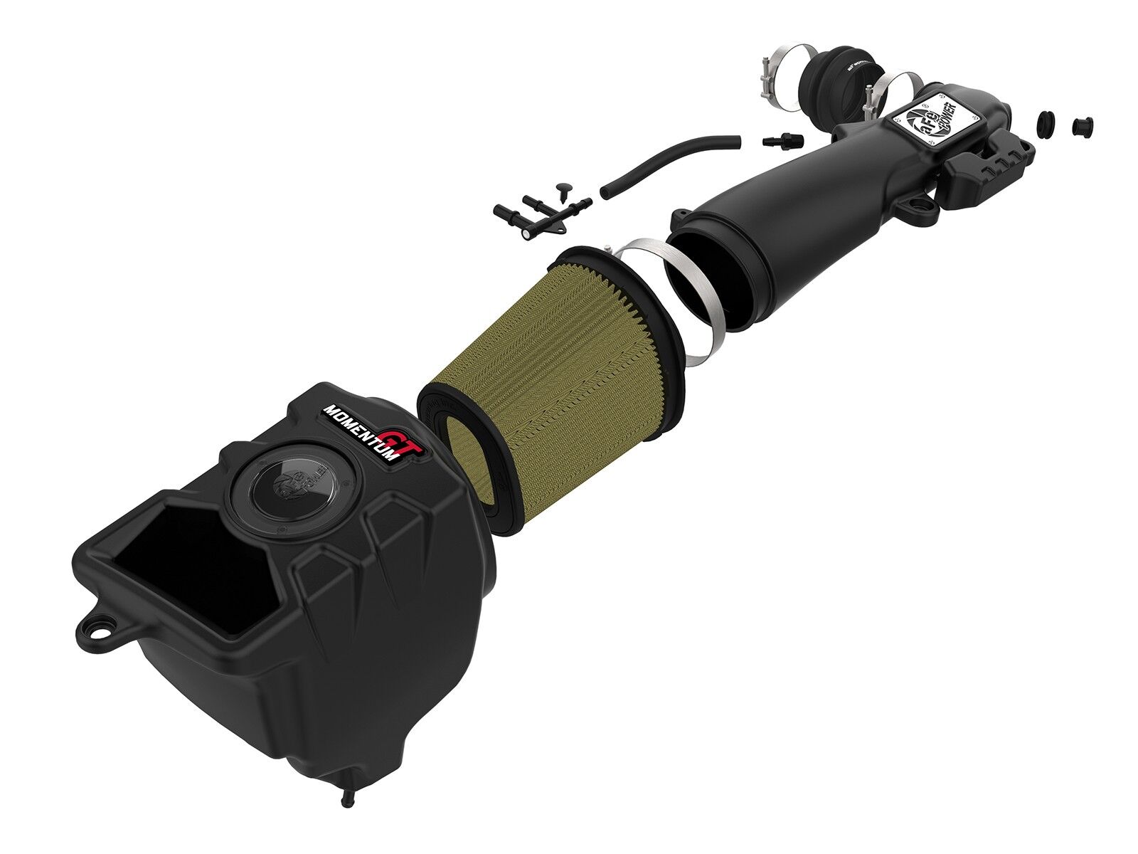 2018-2019 Jeep Wrangler Turbo JL 2.0L Momentum GT Cold Air Intake System w/Pro-GUARD 7 Filter Media