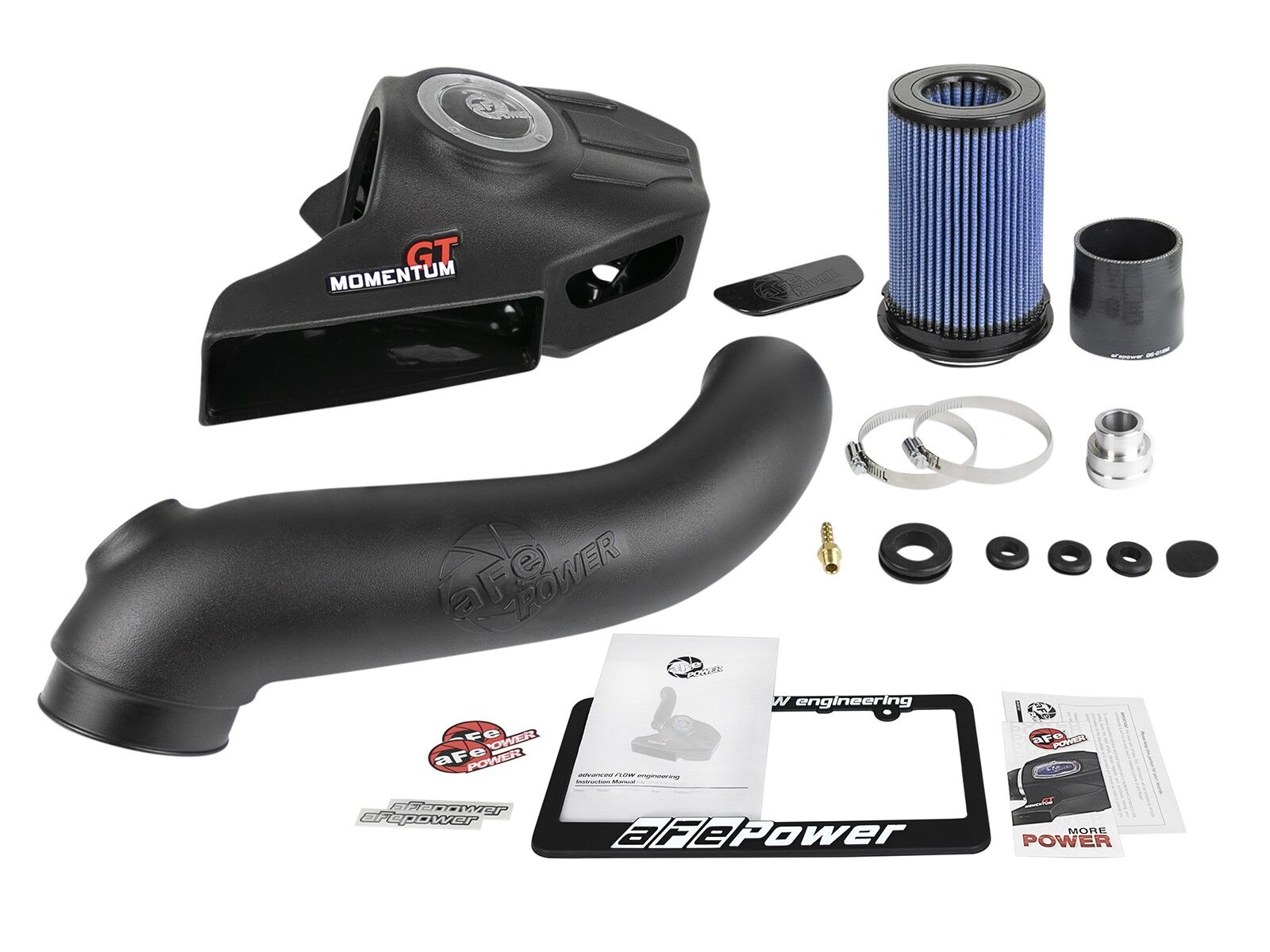 2015-2019 Audi S3 Turbo/Base/Quattro 2.0L Momentum GT Cold Air Intake System w/Pro 5R Filter Media