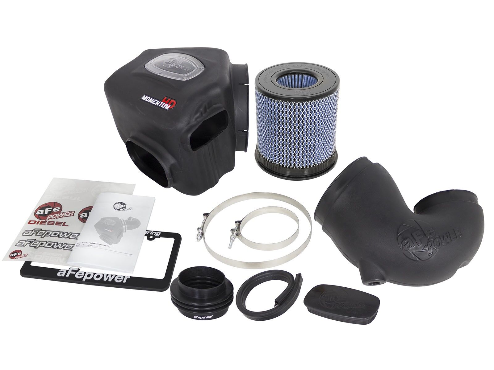 1994-2002 Dodge Ram 3500 Cummins Turbo Diesel 5.9L Momentum HD Cold Air Intake System w/Pro 10R Filter Media