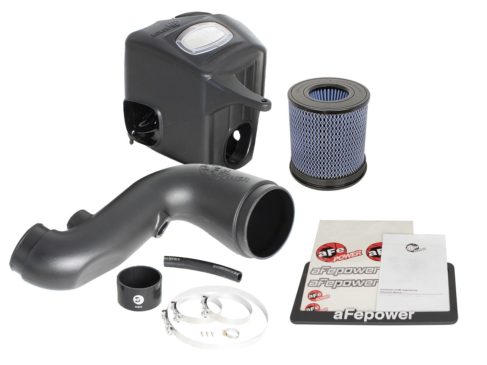 2011-2012 Ram Truck 5500 Cummins Turbo Diesel 6.7L Momentum HD Cold Air Intake System w/Pro 10R Filter Media