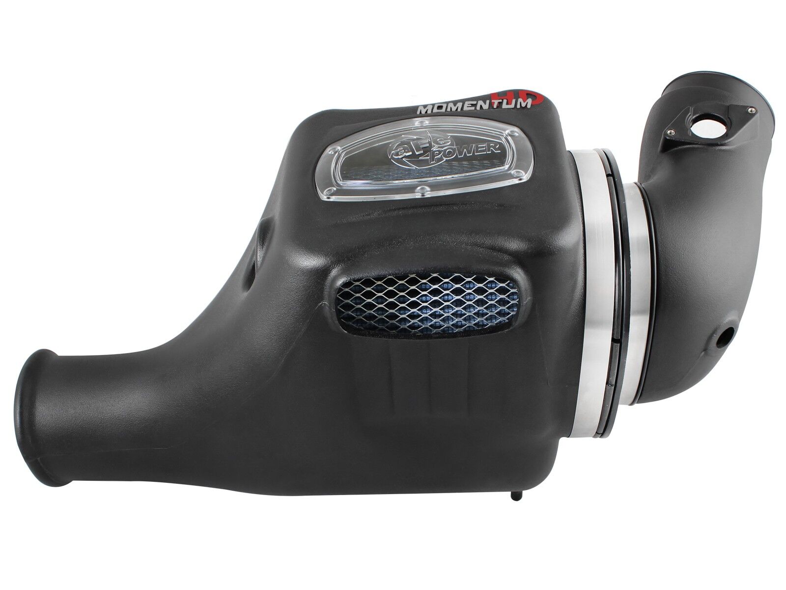 2003-2007 Ford F-550 Super Duty Turbo Diesel V8 6.0L Momentum HD Cold Air Intake System w/Pro 10R Filter Media