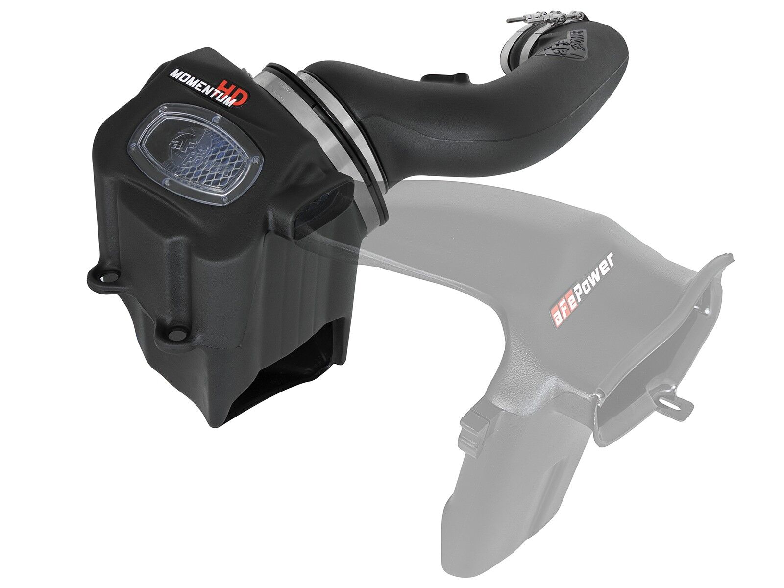 2017-2019 Ford F-550 Super Duty Turbo Diesel V8 6.7L Momentum HD Cold Air Intake System w/Pro 10R Filter Media