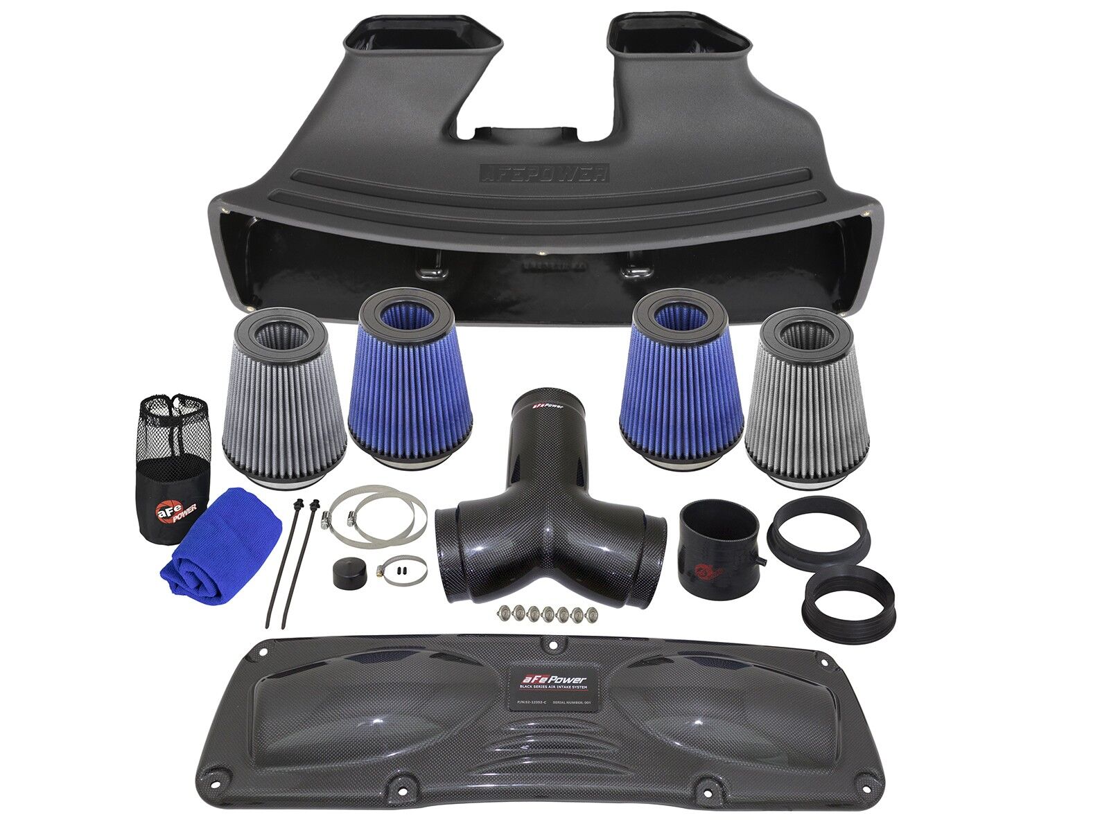2012-2015 Porsche 911 Carrera 4S 991/Carrera S 991 H6 3.8L Black Series Cold Air Intake System