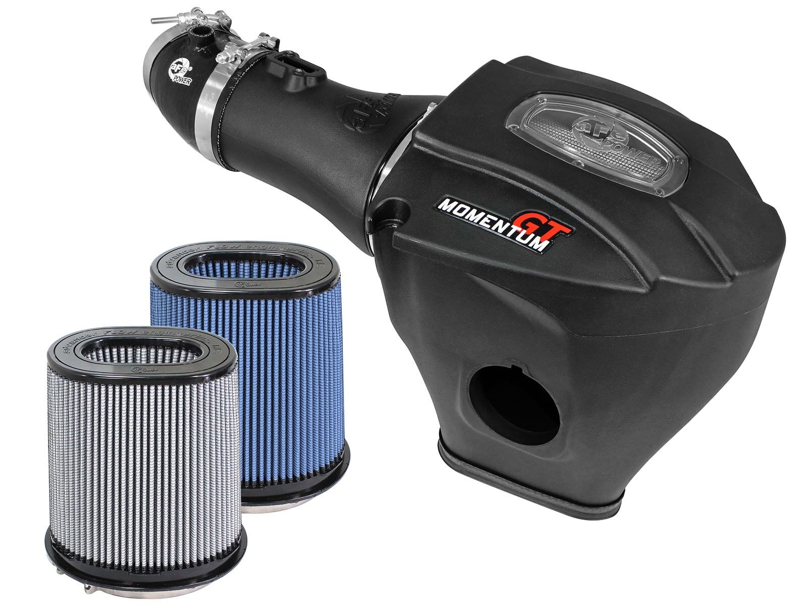 2015-2016 Dodge Charger Hellcat HEMI SRT Supercharged V8 6.2L Momentum GT Cold Air Intake System w/Dual Filter Media