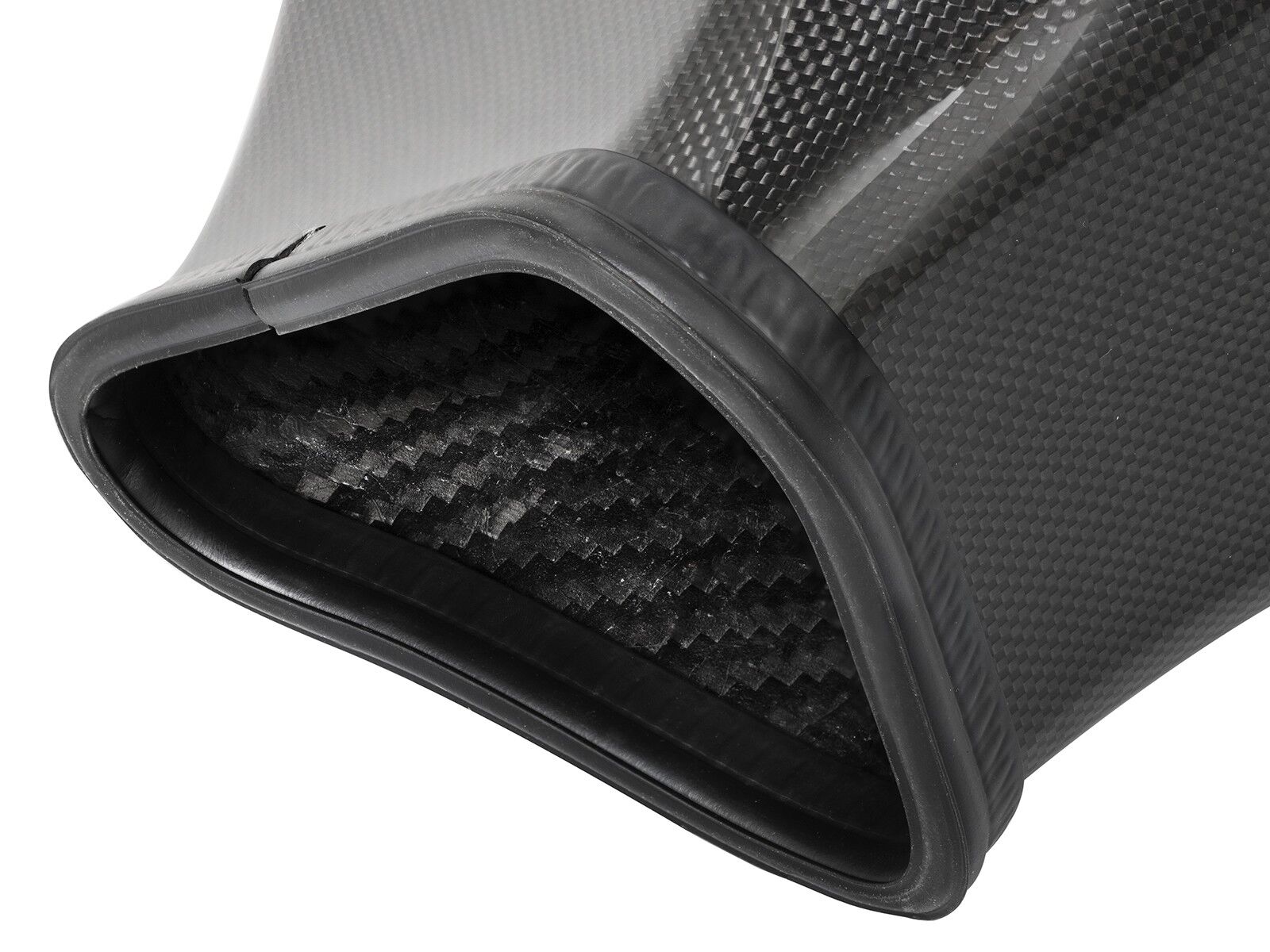 2015-2016 Dodge Charger Hellcat HEMI SRT Supercharged V8 6.2L Black Series Momentum Carbon Fiber Cold Air Intake System w/Dual Filter Media