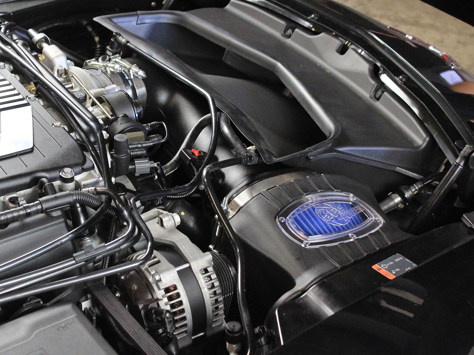 2015-2019 Chevrolet Corvette Z06 LT4 Supercharged V8 6.2L Momentum Cold Air Intake System w/Dual Filter Media