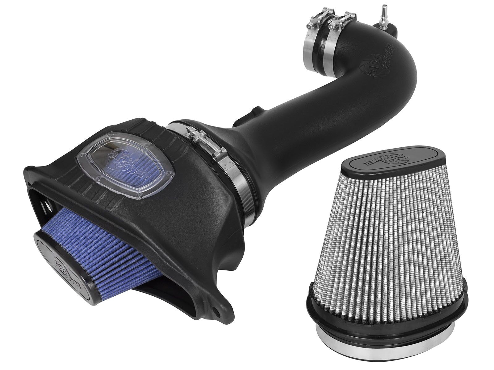 2015-2019 Chevrolet Corvette Z06 LT4 Supercharged V8 6.2L Momentum Cold Air Intake System w/Dual Filter Media - 52-74202-1
