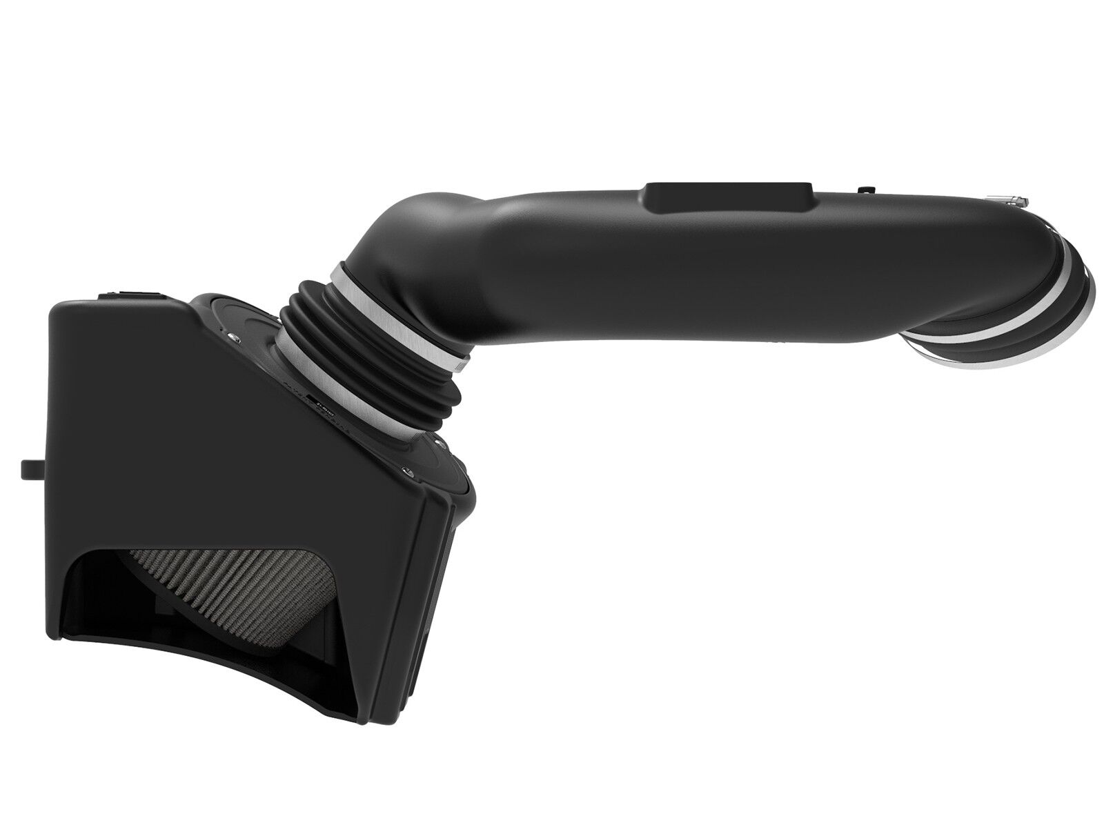 2017-2019 Ford F-550 Super Duty Turbo Diesel V8 6.7L Quantum Cold Air Intake System w/Pro DRY S Filter Media