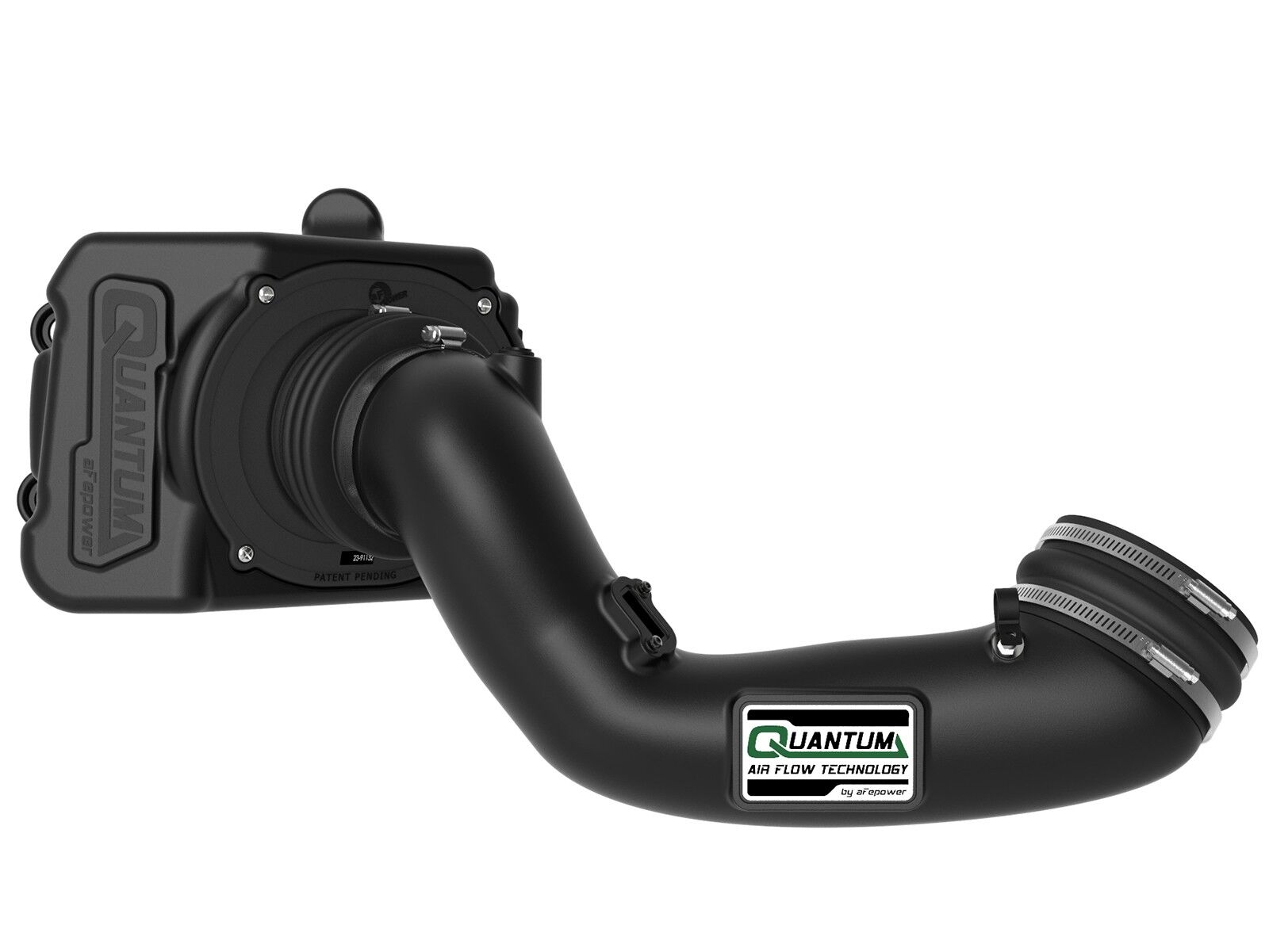 2017-2019 Ford F-550 Super Duty Turbo Diesel V8 6.7L Quantum Cold Air Intake System w/Pro DRY S Filter Media
