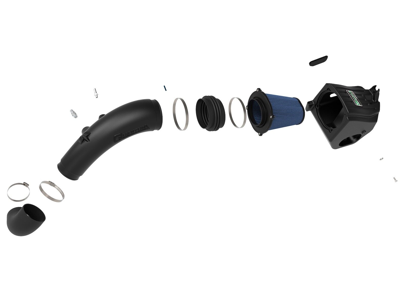 2015-2019 Ford F-150 V8 5.0L Quantum Cold Air Intake System w/Pro 5R Filter Media