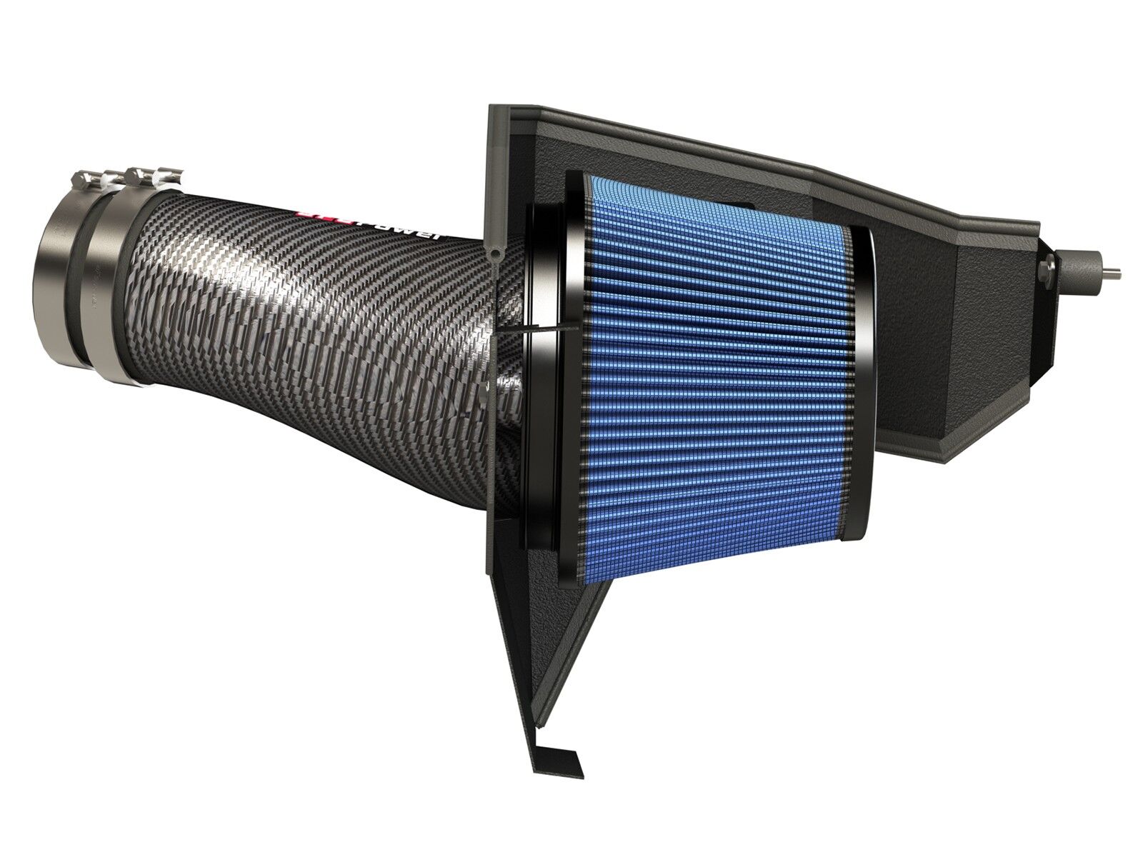 2011-2019 Dodge Charger HEMI SRT-8/SRT 392 HEMI V8 6.4L Magnum FORCE Stage-2 Track Series Carbon Fiber Cold Air Intake System w/Pro 5R Filter Media