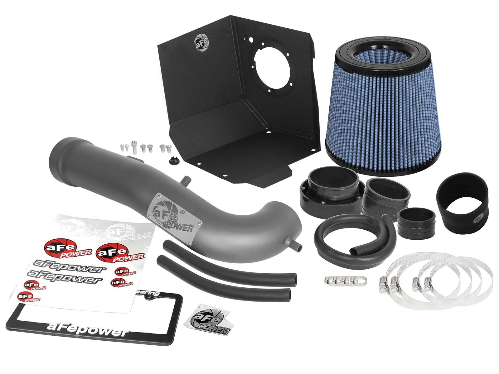 2015-2019 GMC Yukon XL V8 5.3L Magnum FORCE Stage-2 Cold Air Intake System - Gray w/Pro 5R Filter Media