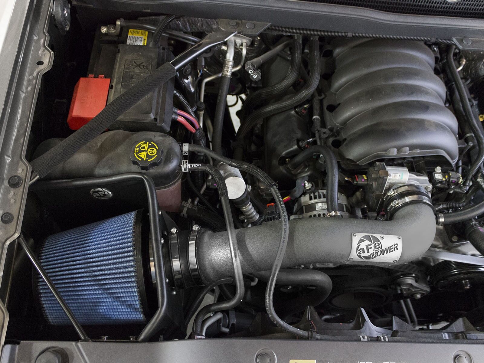 2015-2019 GMC Yukon XL V8 5.3L Magnum FORCE Stage-2 Cold Air Intake System - Gray w/Pro 5R Filter Media