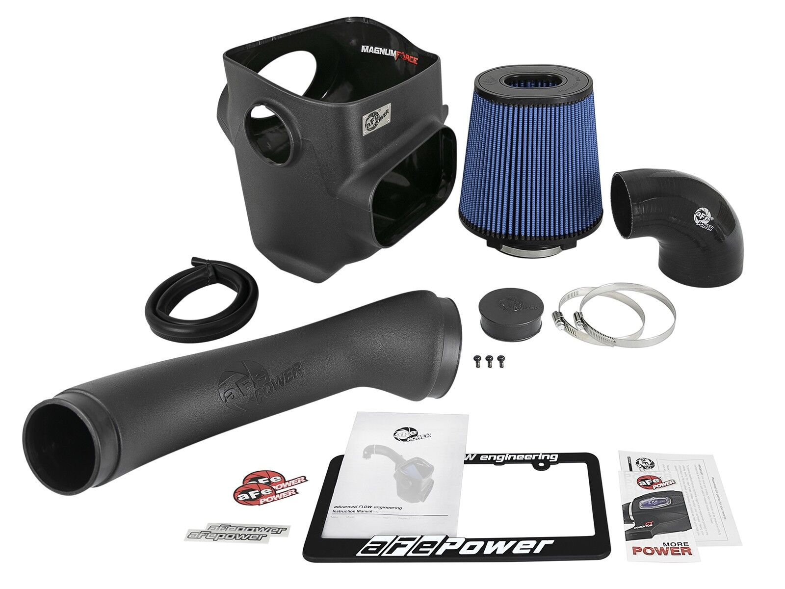 2016-2019 Nissan Titan XD Cummins Turbo Diesel V8 5.0L Magnum FORCE Stage-2 Cold Air Intake System w/Pro 5R Filter Media