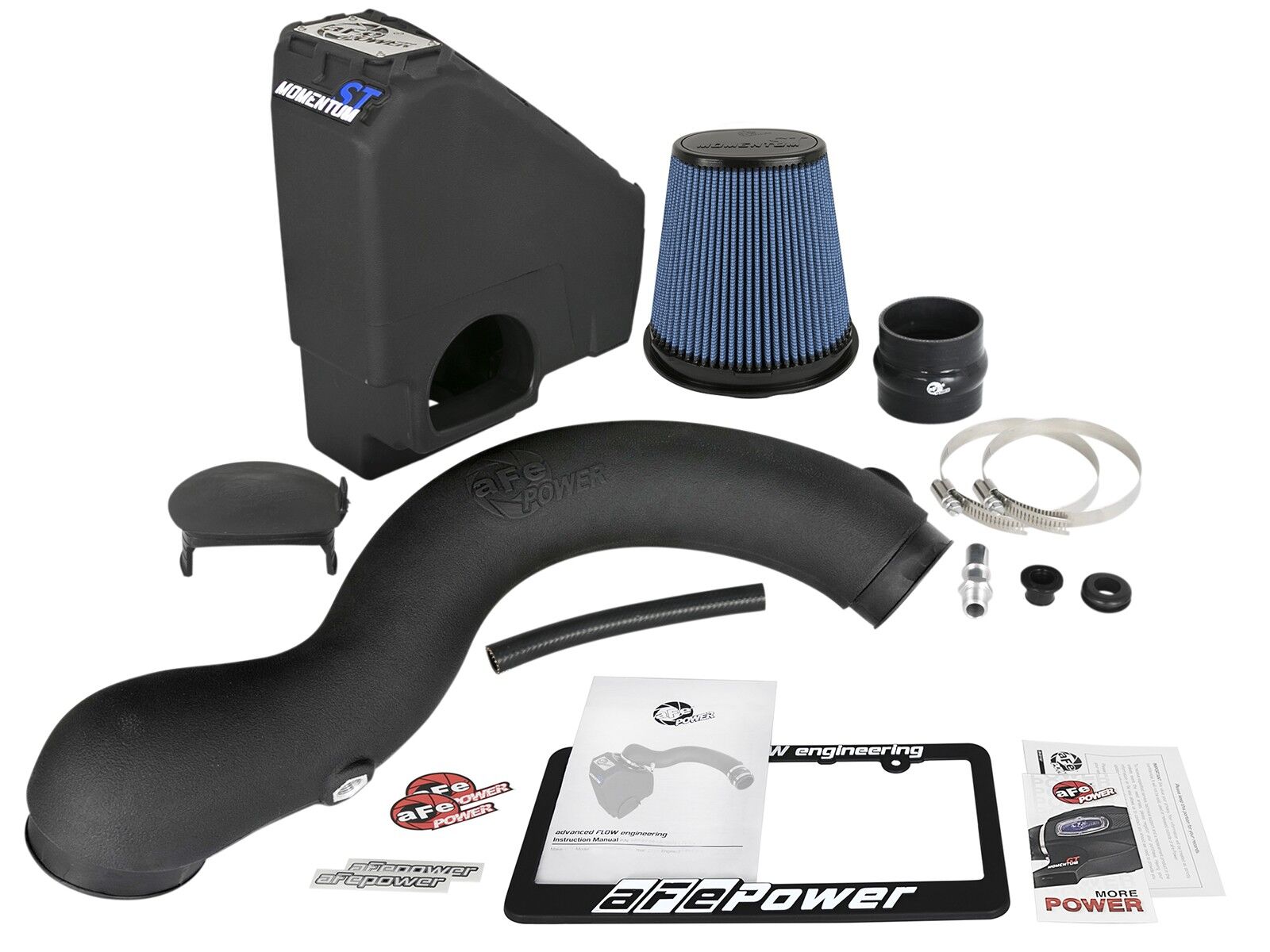 2014-2018 Jeep Cherokee KL V6 3.2L Momentum ST Cold Air Intake System w/Pro 5R Filter Media