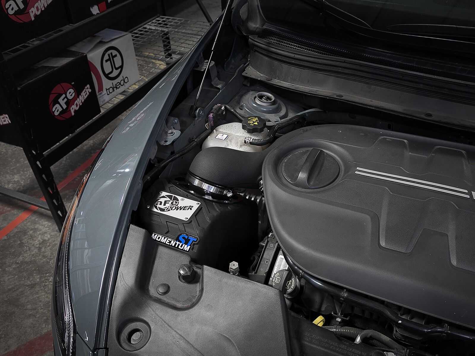 2014-2018 Jeep Cherokee KL V6 3.2L Momentum ST Cold Air Intake System w/Pro 5R Filter Media
