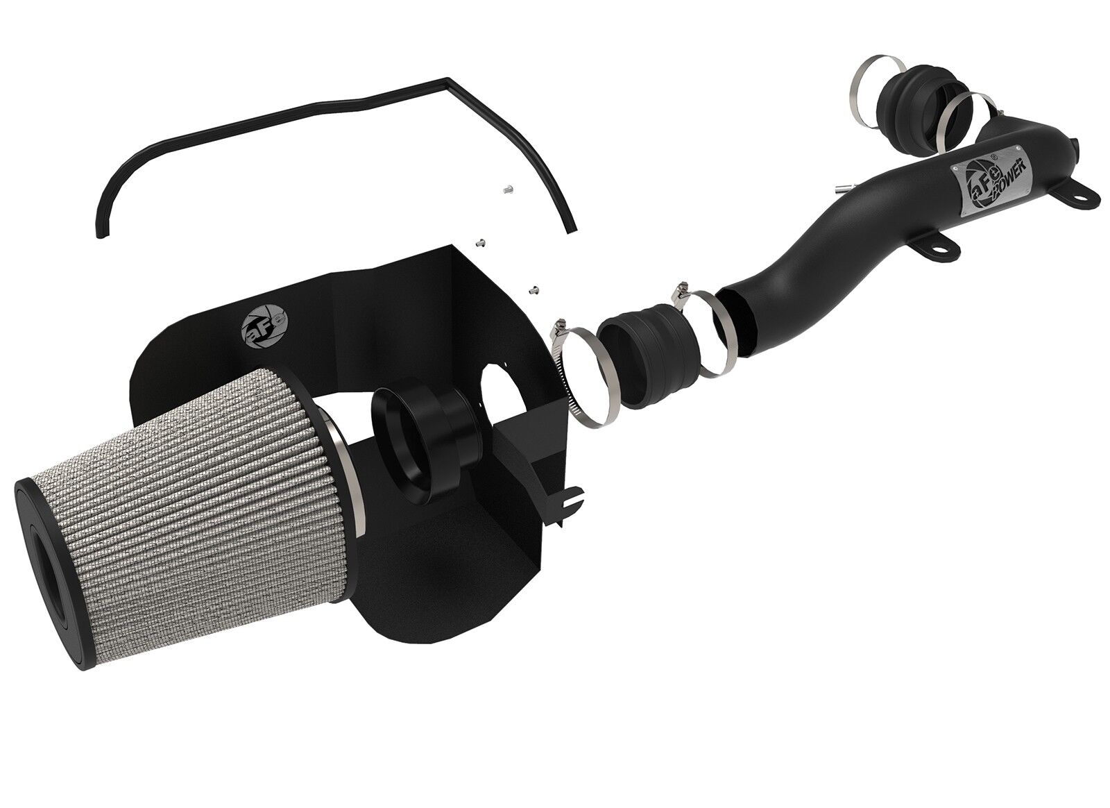 2018-2019 Jeep Wrangler Turbo JL 2.0L Magnum FORCE Stage-2 XP Cold Air Intake System w/Pro DRY S Filter Media