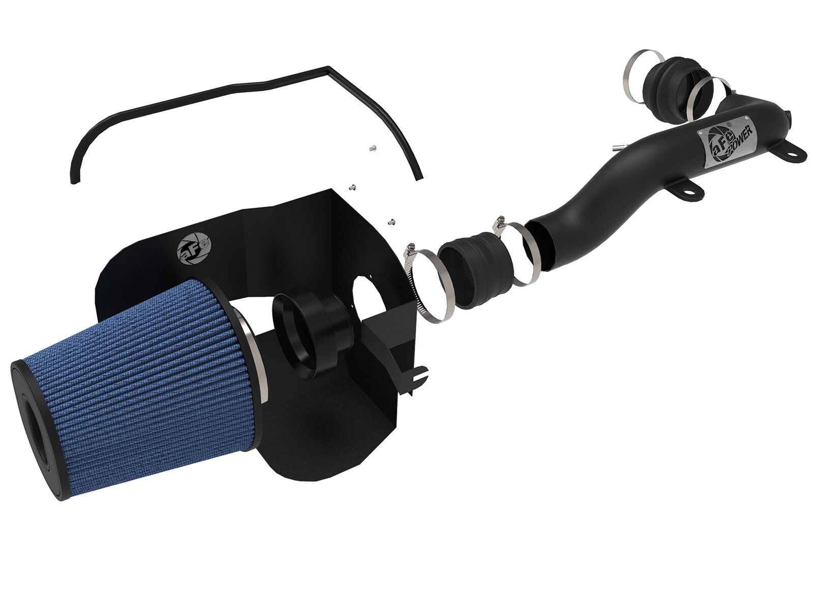 2018-2019 Jeep Wrangler Turbo JL 2.0L Magnum FORCE Stage-2 XP Cold Air Intake System w/Pro 5R Filter Media