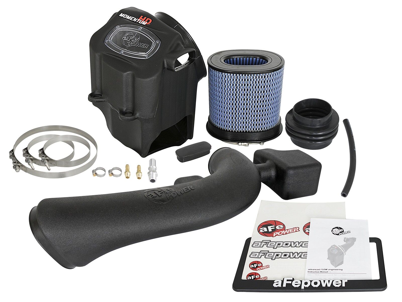 2017-2019 Ford F-350 Super Duty Super Duty V8 6.2L Momentum GT Cold Air Intake System w/Pro 5R Filter Media