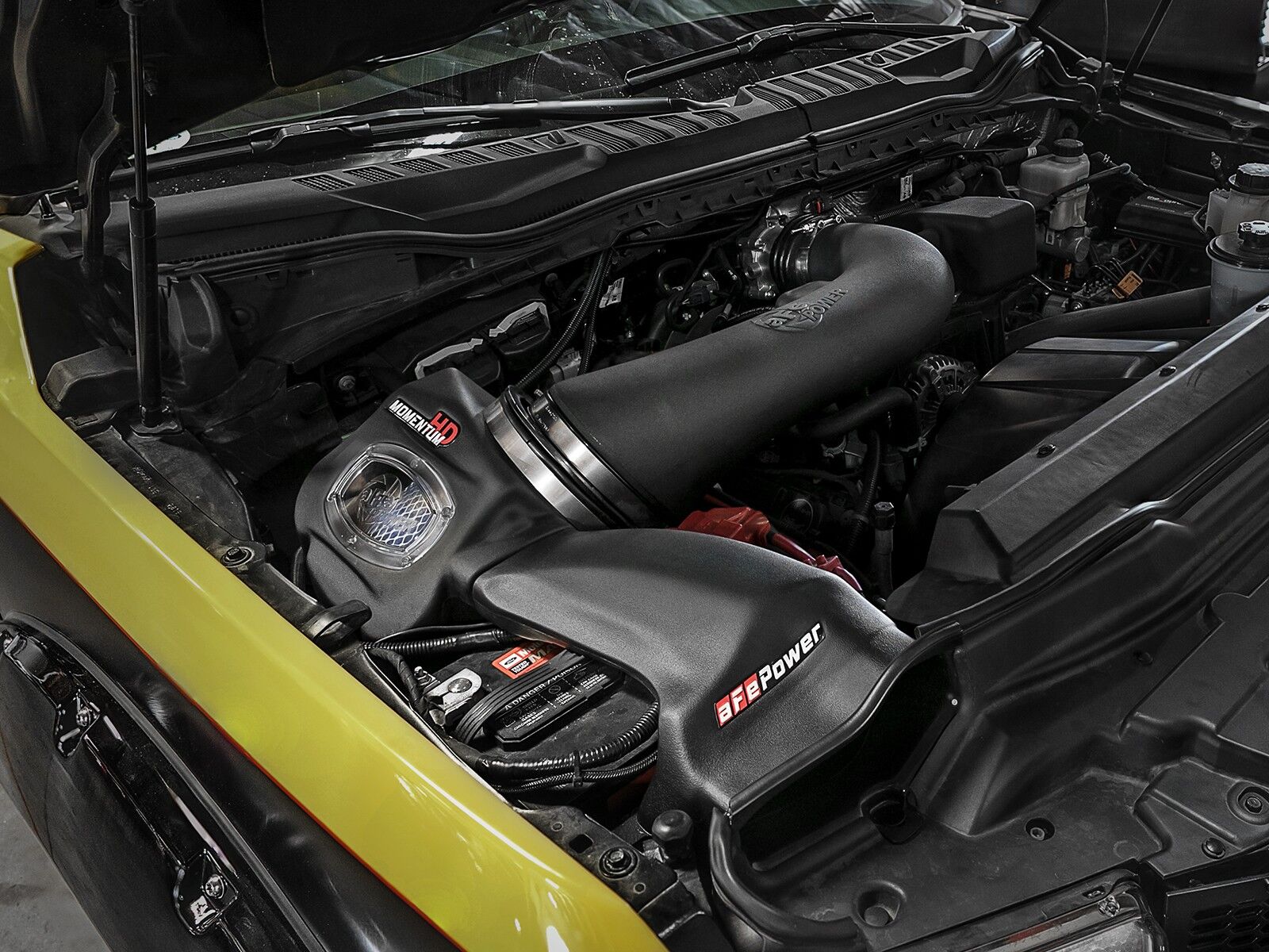 2017-2019 Ford F-350 Super Duty Super Duty V8 6.2L Momentum GT Cold Air Intake System w/Pro 5R Filter Media