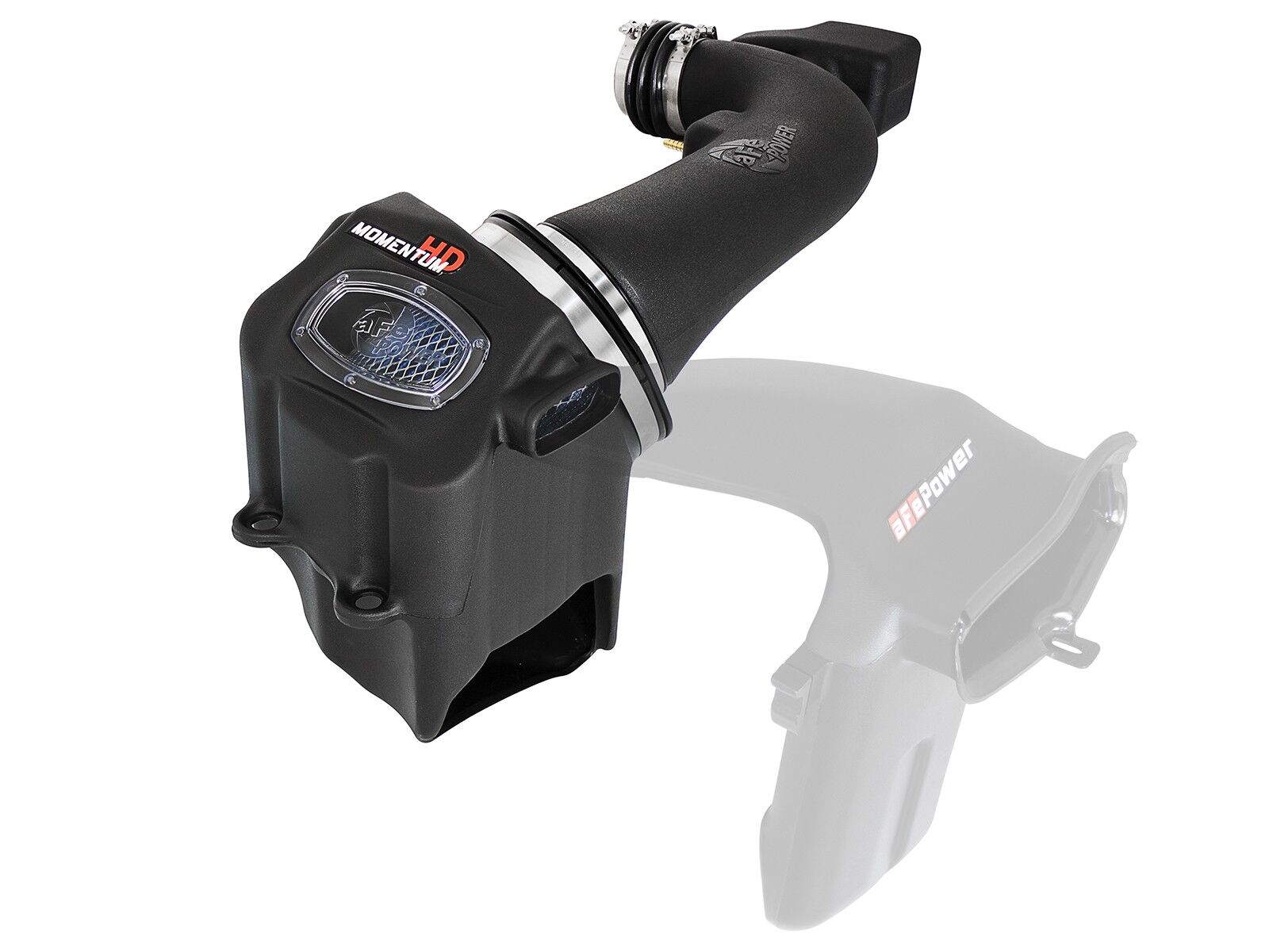2017-2019 Ford F-350 Super Duty Super Duty V8 6.2L Momentum GT Cold Air Intake System w/Pro 5R Filter Media - 54-73116