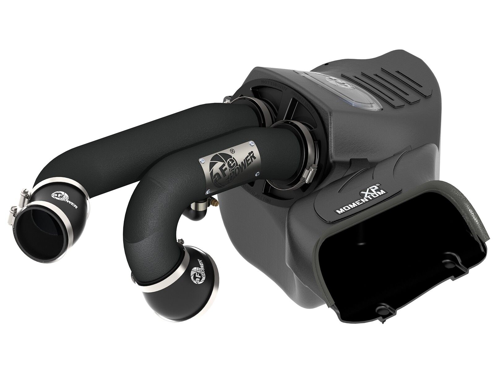 2017-2019 Ford Raptor EcoBoost V6 3.5L Momentum XP Alpha Raptor Cold Air Intake System - Black w/Pro 5R Filter Media