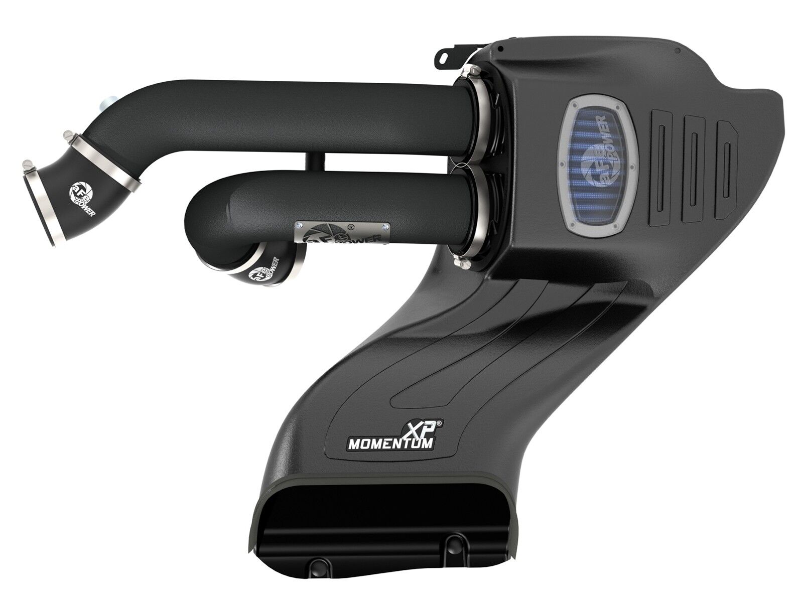 2017-2019 Ford Raptor EcoBoost V6 3.5L Momentum XP Alpha Raptor Cold Air Intake System - Black w/Pro 5R Filter Media