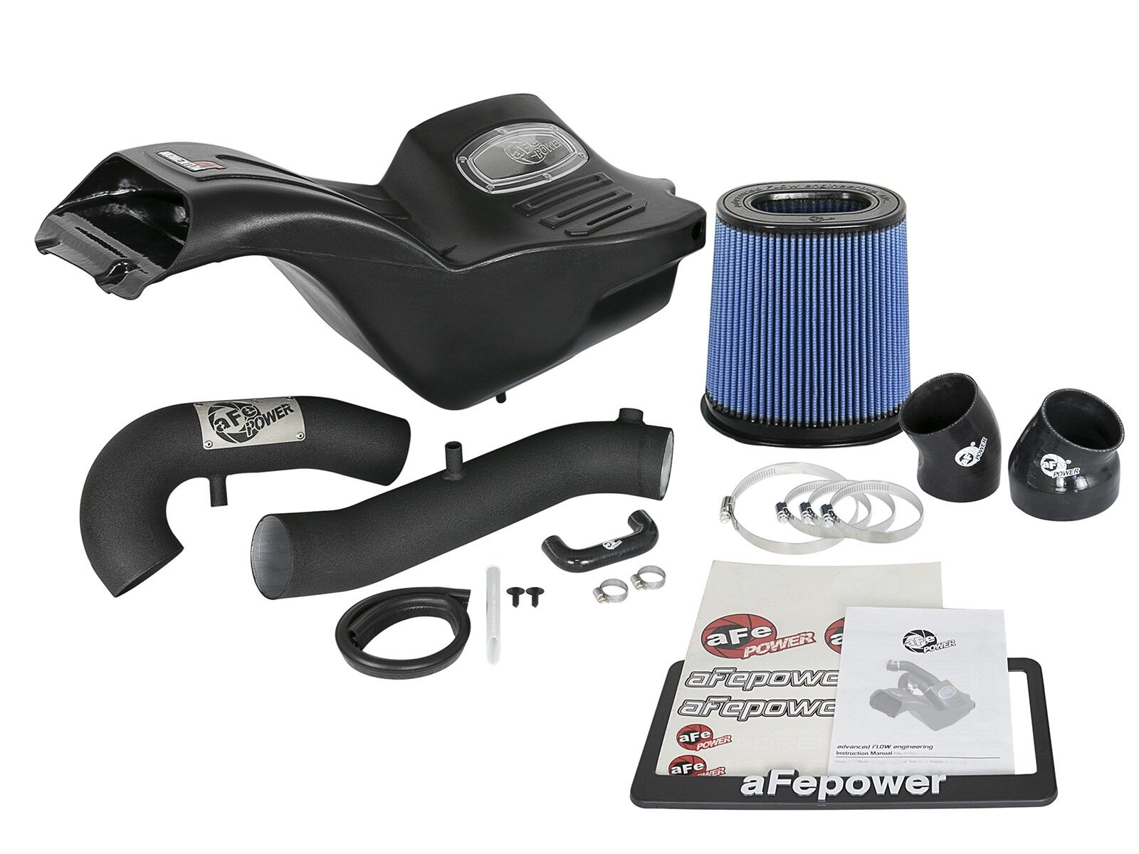 2017-2019 Ford Raptor EcoBoost V6 3.5L Momentum XP Alpha Raptor Cold Air Intake System - Black w/Pro 5R Filter Media