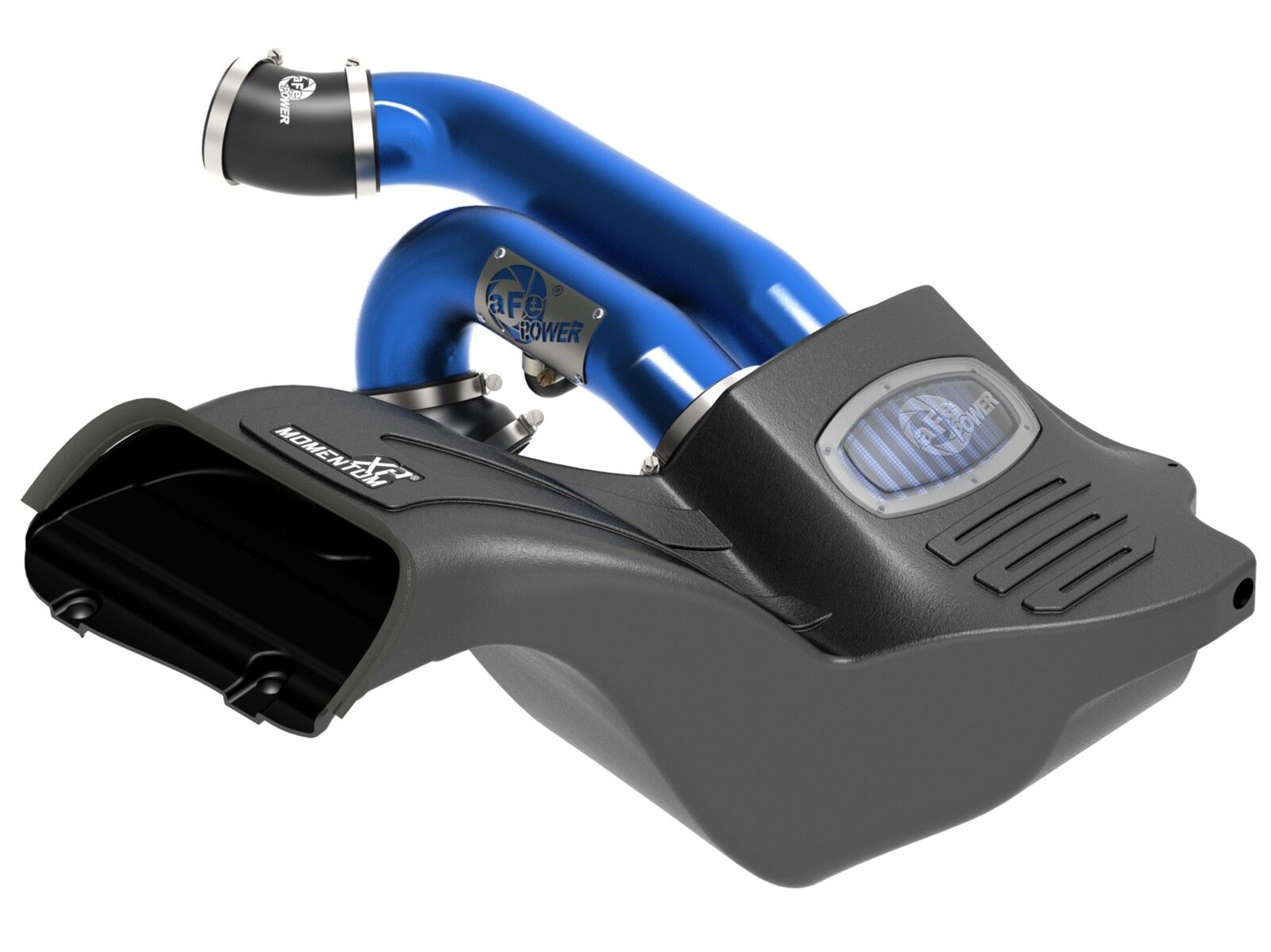 2017-2019 Ford Raptor EcoBoost V6 3.5L Momentum XP Alpha Raptor Cold Air Intake System - Blue w/Pro 5R Filter Media