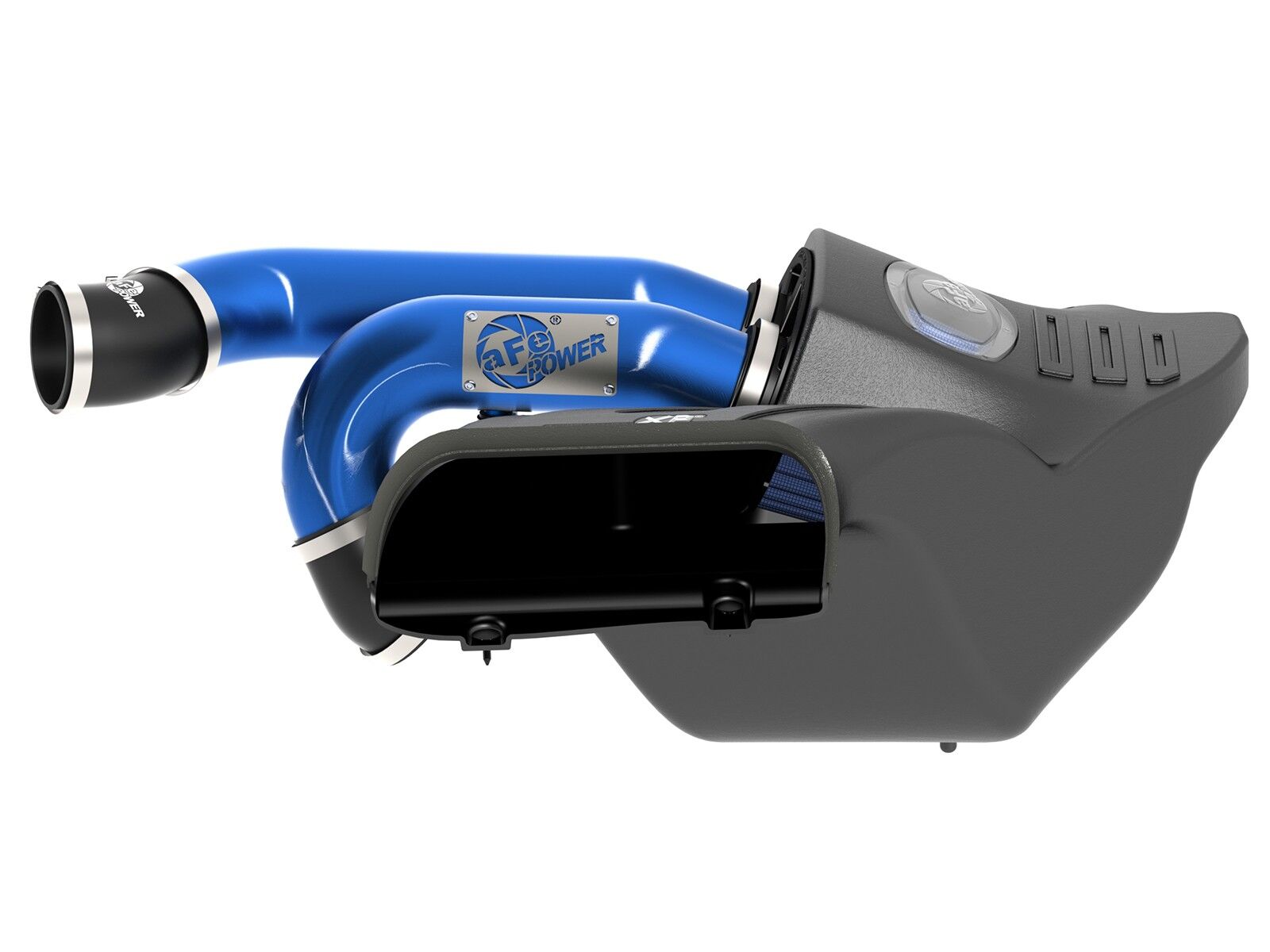 2017-2019 Ford Raptor EcoBoost V6 3.5L Momentum XP Alpha Raptor Cold Air Intake System - Blue w/Pro 5R Filter Media
