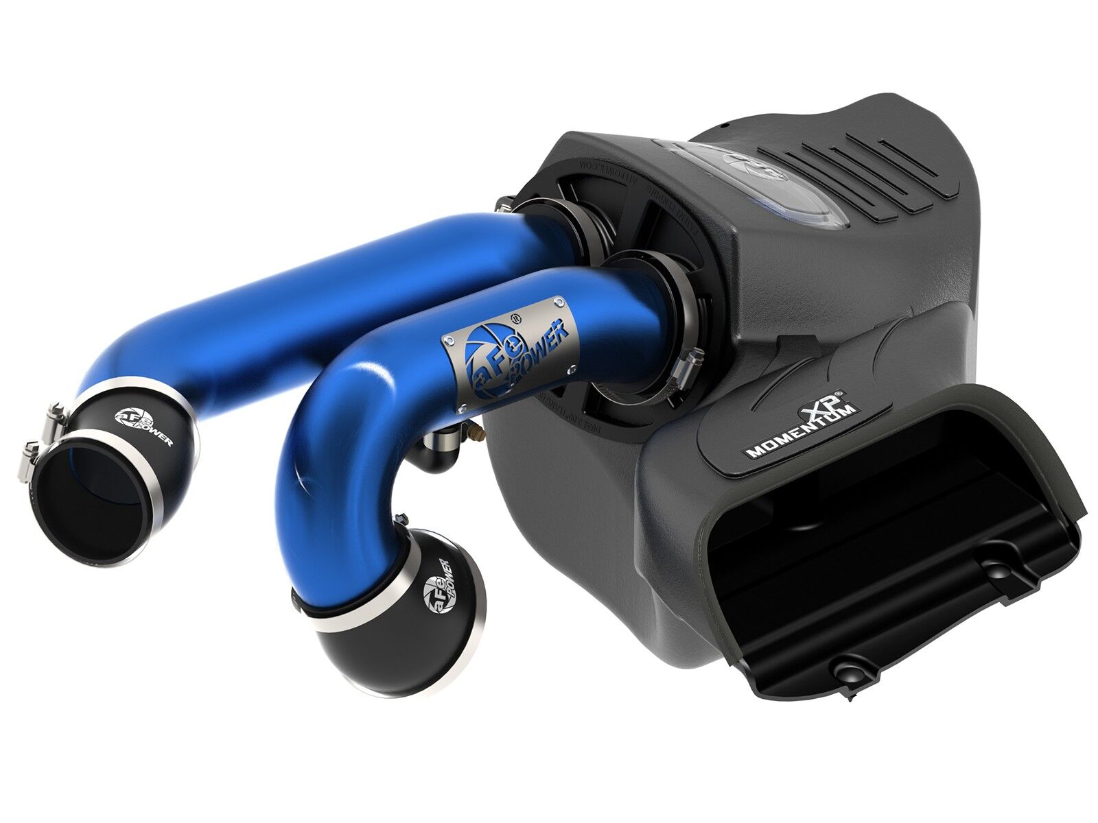 2017-2019 Ford Raptor EcoBoost V6 3.5L Momentum XP Alpha Raptor Cold Air Intake System - Blue w/Pro 5R Filter Media