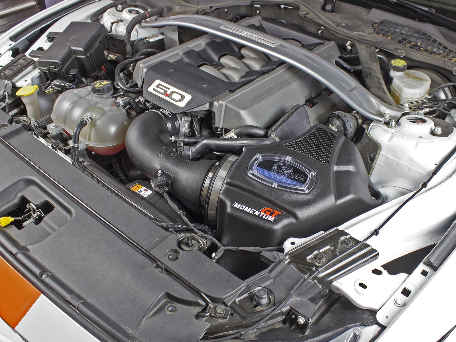 2015-2017 Ford Mustang GT V8 5.0L Momentum GT Cold Air Intake System w/Pro 5R Filter Media