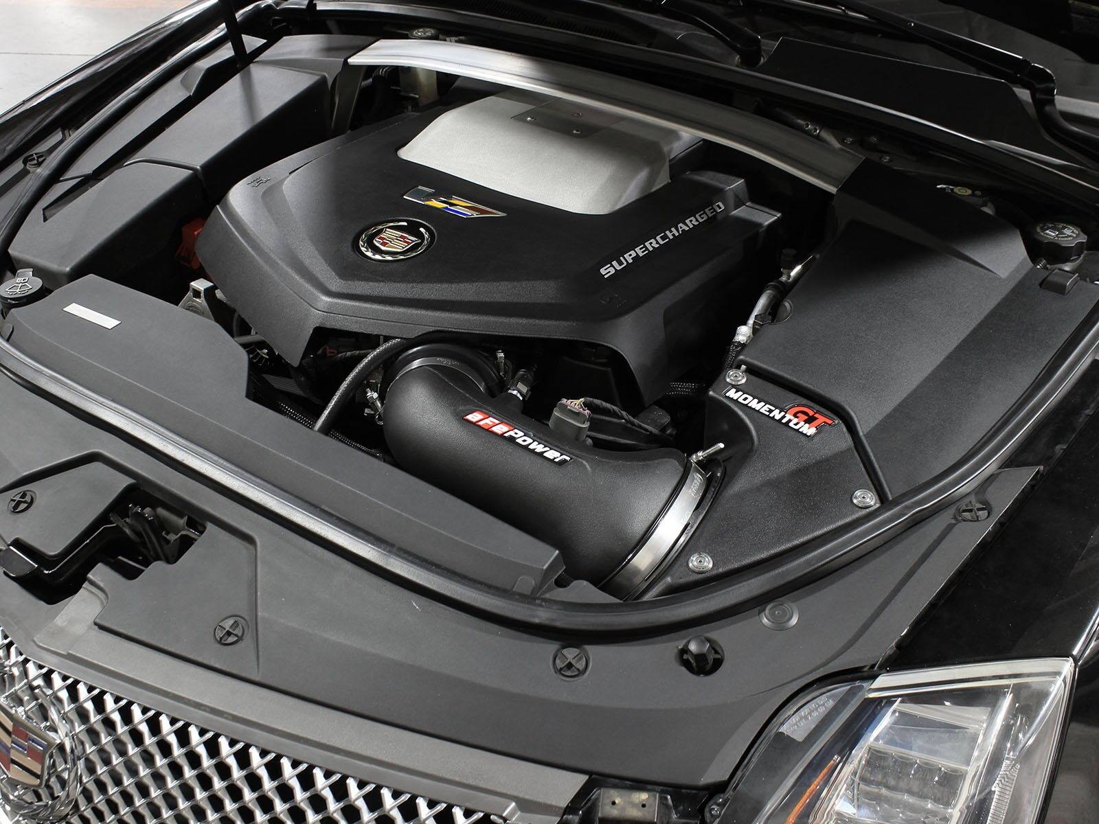 2009-2015 Cadillac CTS V LSA V8 6.2L Momentum GT Cold Air Intake System w/Pro 5R Filter Media