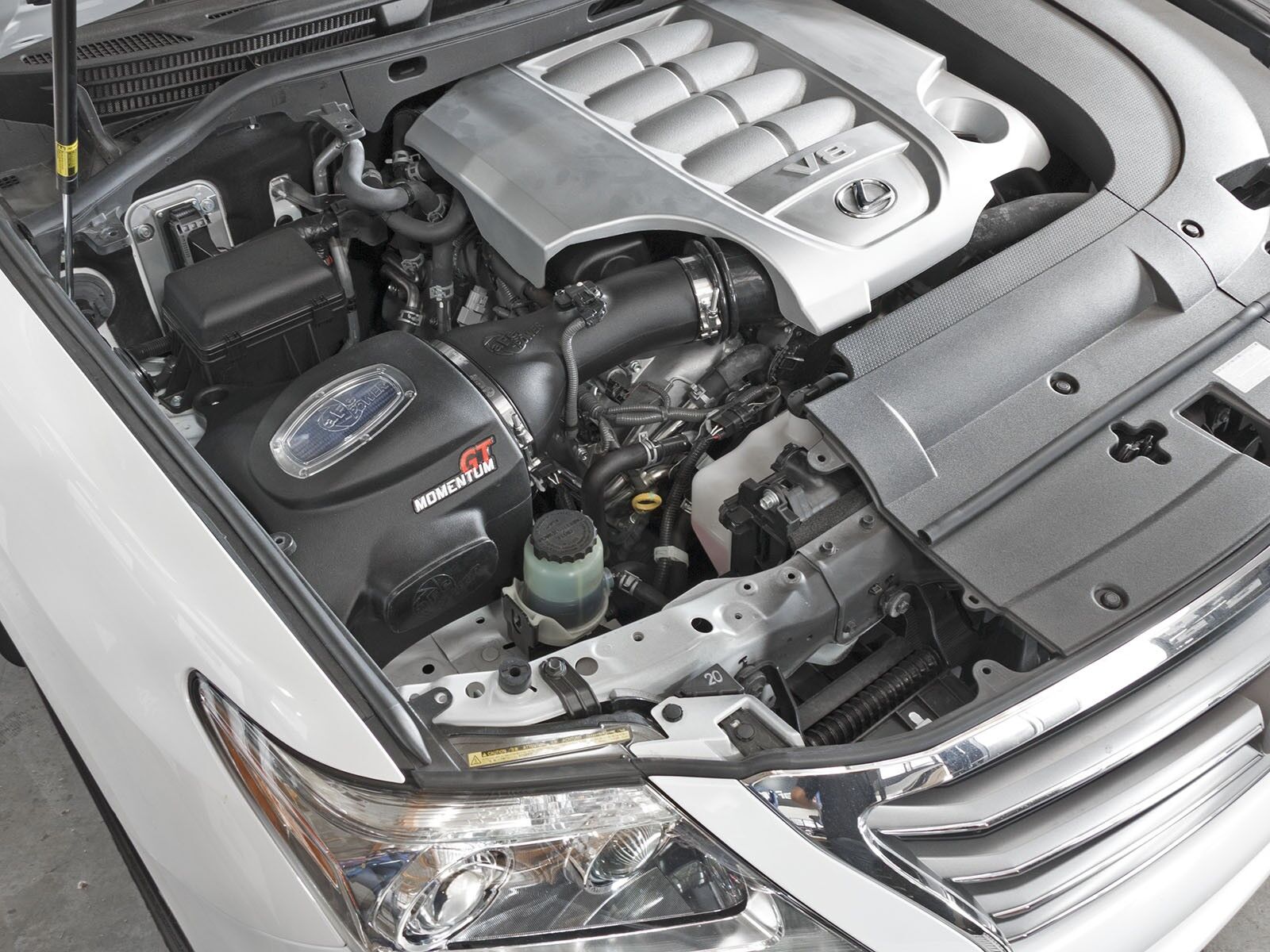 2008-2019 Lexus LX570 URJ201 V8 5.7L Momentum GT Cold Air Intake System w/Pro 5R Filter Media