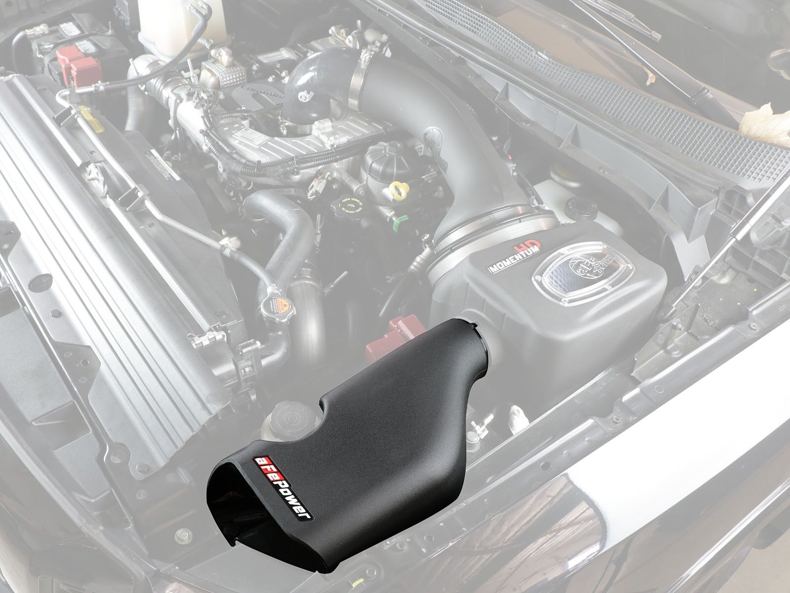 2016-2019 Nissan Titan XD Cummins Turbo Diesel V8 5.0L Momentum HD Dynamic Air Scoop