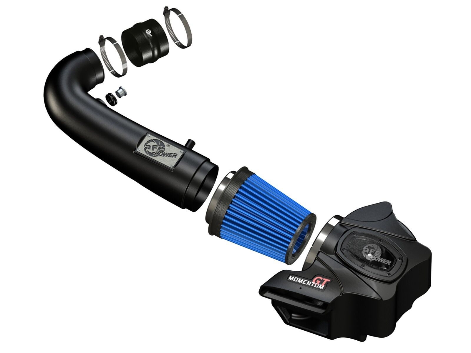 2011-2019 Jeep Grand Cherokee WK2 HEMI/WK2 HEMI V8 5.7L Momentum GT Cold Air Intake System w/Pro 5R Filter Media