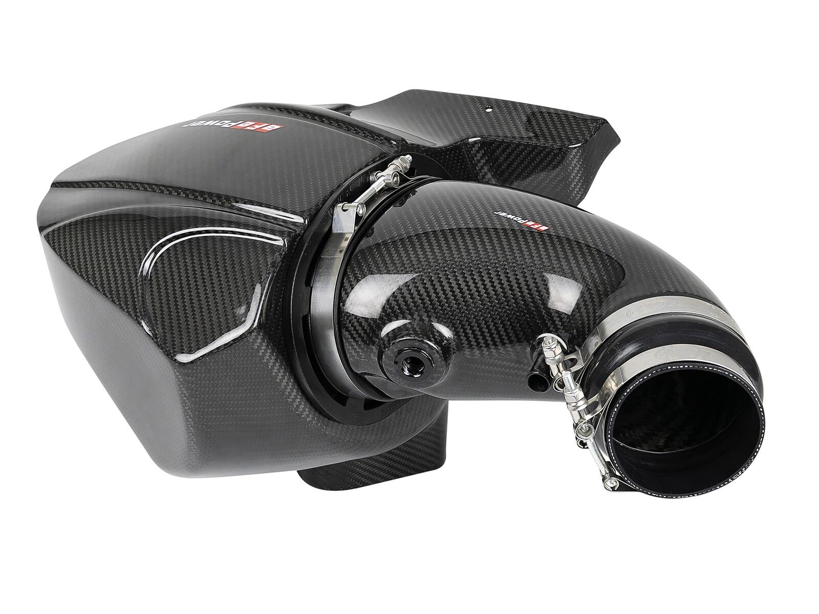 2012-2019 Jeep Grand Cherokee SRT HEMI/SRT HEMI V8 6.4L Black Series Carbon Fiber Cold Air Intake System w/Pro 5R Filter