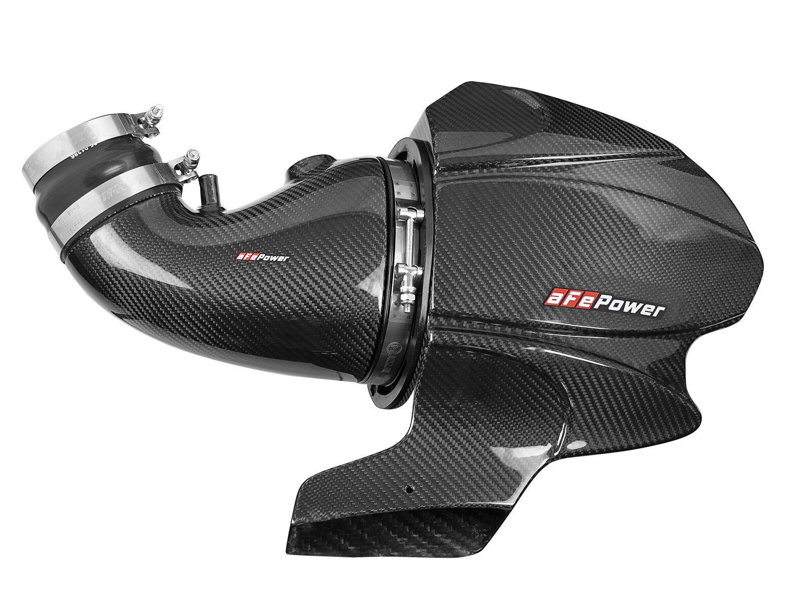2012-2019 Jeep Grand Cherokee SRT HEMI/SRT HEMI V8 6.4L Black Series Carbon Fiber Cold Air Intake System w/Pro 5R Filter