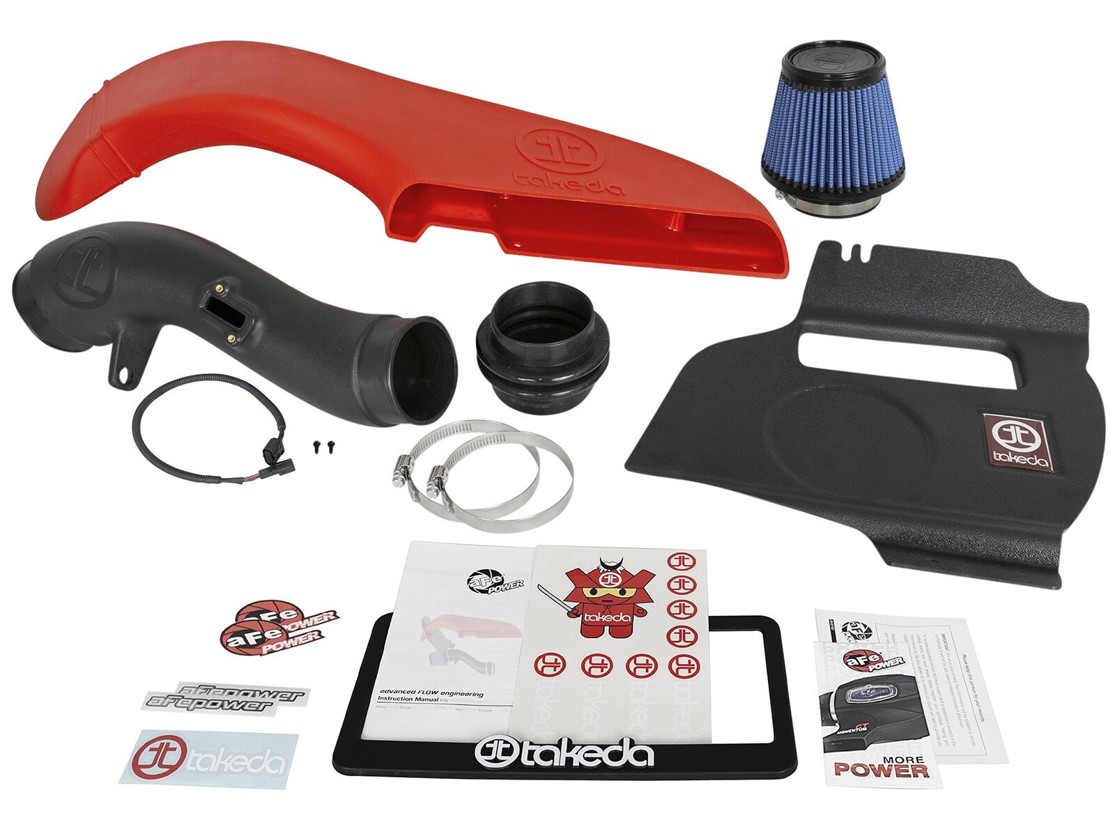 2015-2019 Subaru WRX VA Turbo FA20DIT H4 2.0L Takeda Attack Stage-2 Cold Air Intake System w/Pro 5R Filter Media