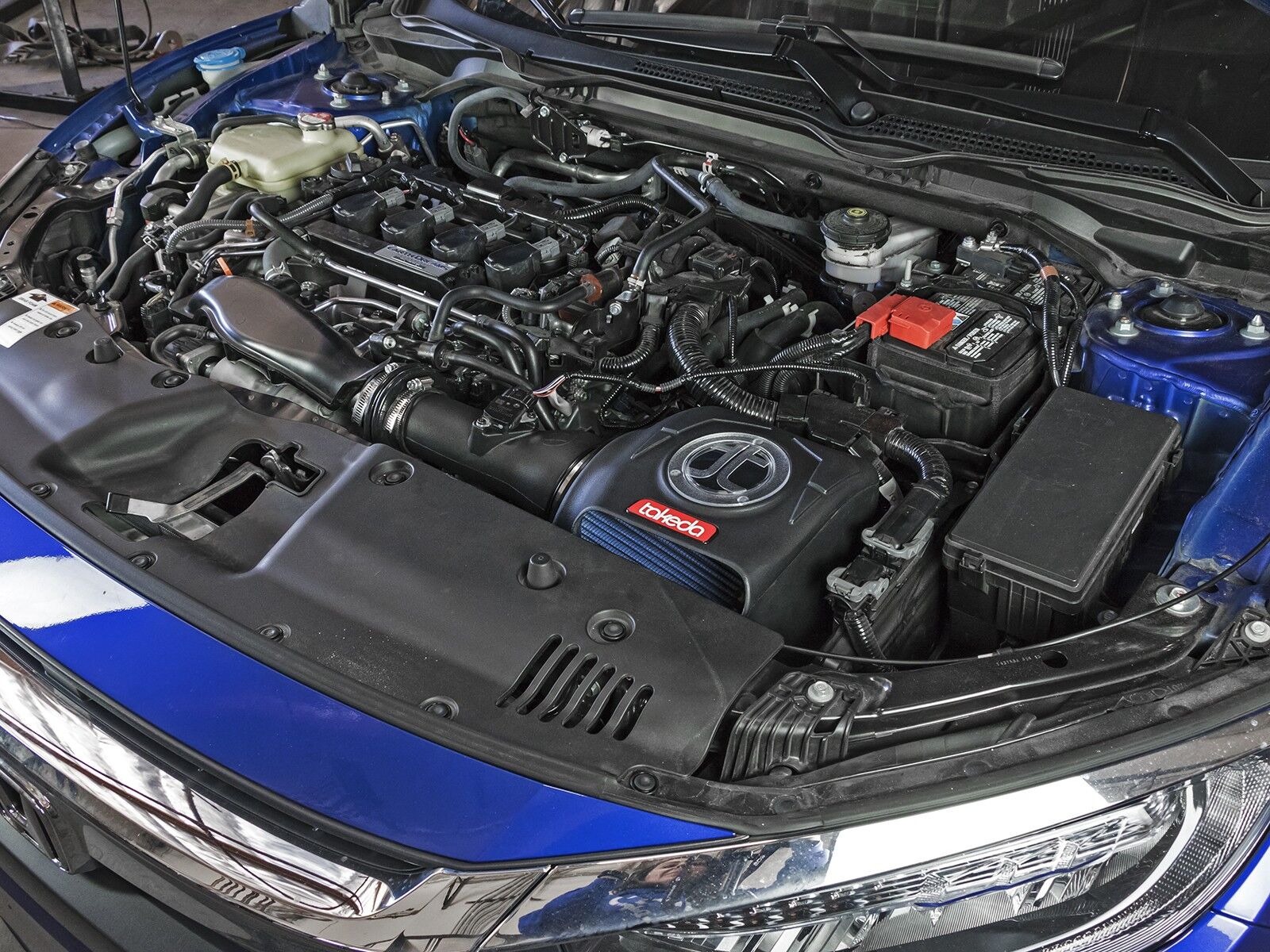 2016-2019 Honda Civic Turbo 1.5L Coupe/Sedan/Hatchback Takeda Momentum Cold Air Intake System w/Pro 5R Filter Media