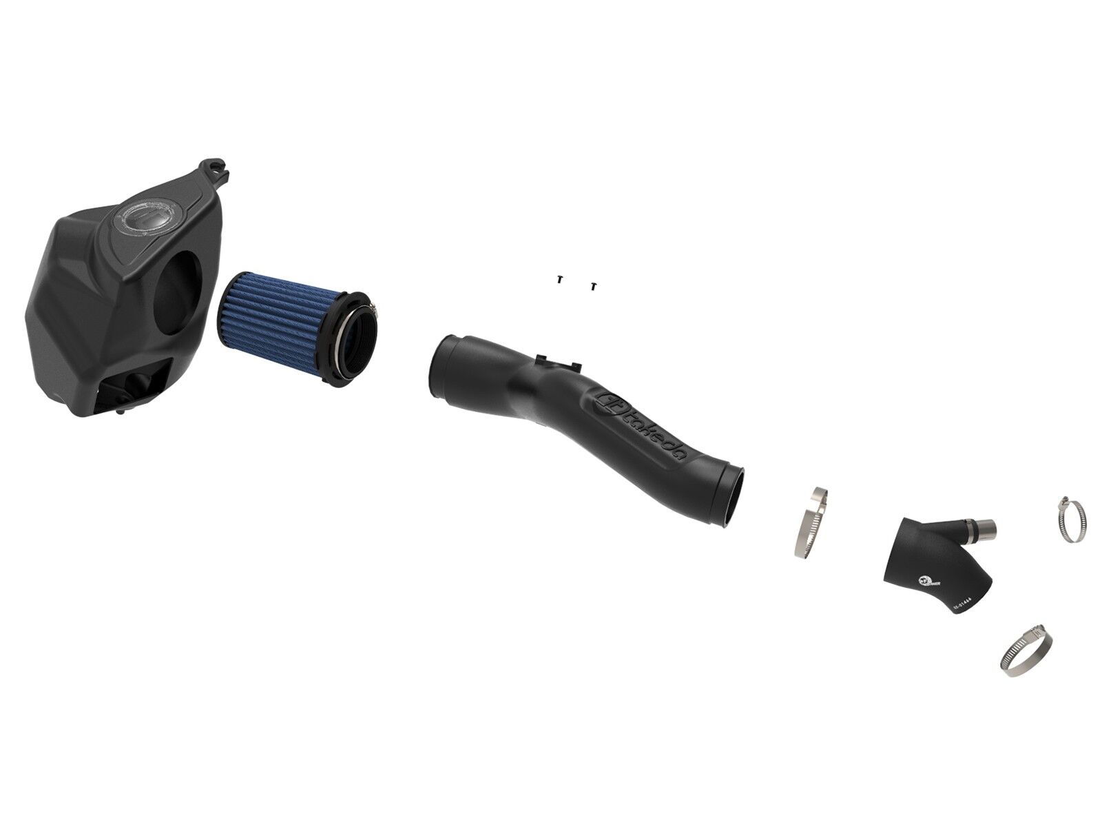 2018-2019 Lexus RC300 ASC10 Turbo Base/F-Sport 2.0L Takeda Momentum Cold Air Intake System - Black w/Pro 5R Filter Media