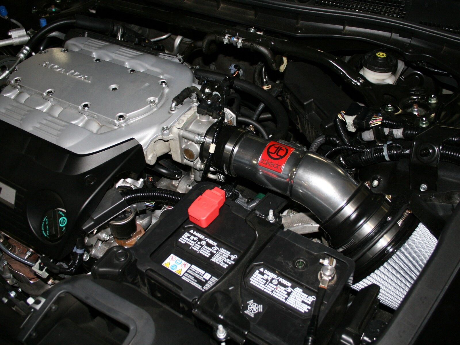 2009-2014 Acura TL UA8-UA9 SH-AWD V6 3.7L Takeda Stage-2 Cold Air Intake System w/Pro DRY S Filter Media