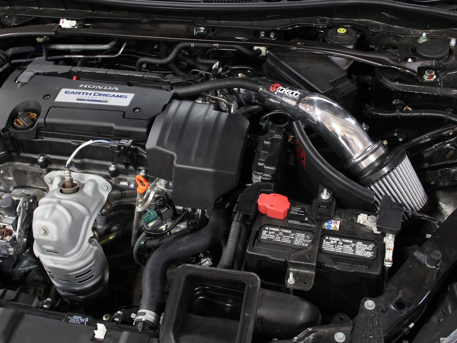 2014-2018 Acura TLX 2.4L Takeda Stage-2 Cold Air Intake System w/Pro 5R Filter Media