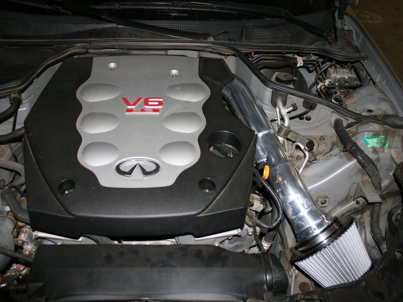 2003-2008 Infiniti FX35 V6 3.5L Takeda Stage-2 Cold Air Intake System w/Pro DRY S Filter Media
